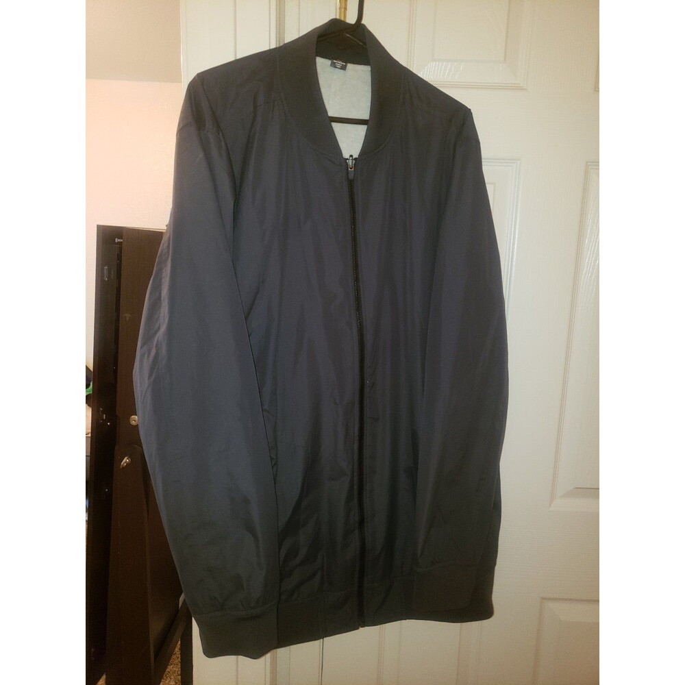MSX By Michael Strahan Men's GREY Premium Ultra Fleece Zip 2XLT jacket coat